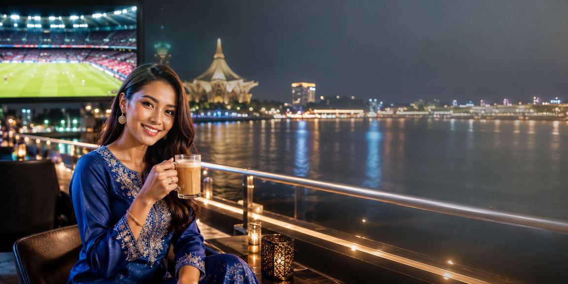 Football betting in Kuching with baju kurung via the 9701 Malaysia platform