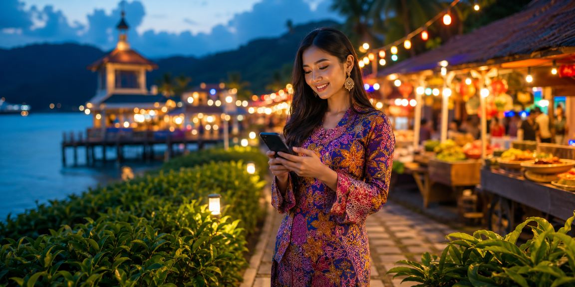 Batik-themed mobile casino experience in Terengganu via the 9701 platform